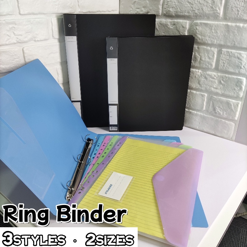 Long/A4 Ring Binder Arch File Paper Organizers Document Storage Iron ...