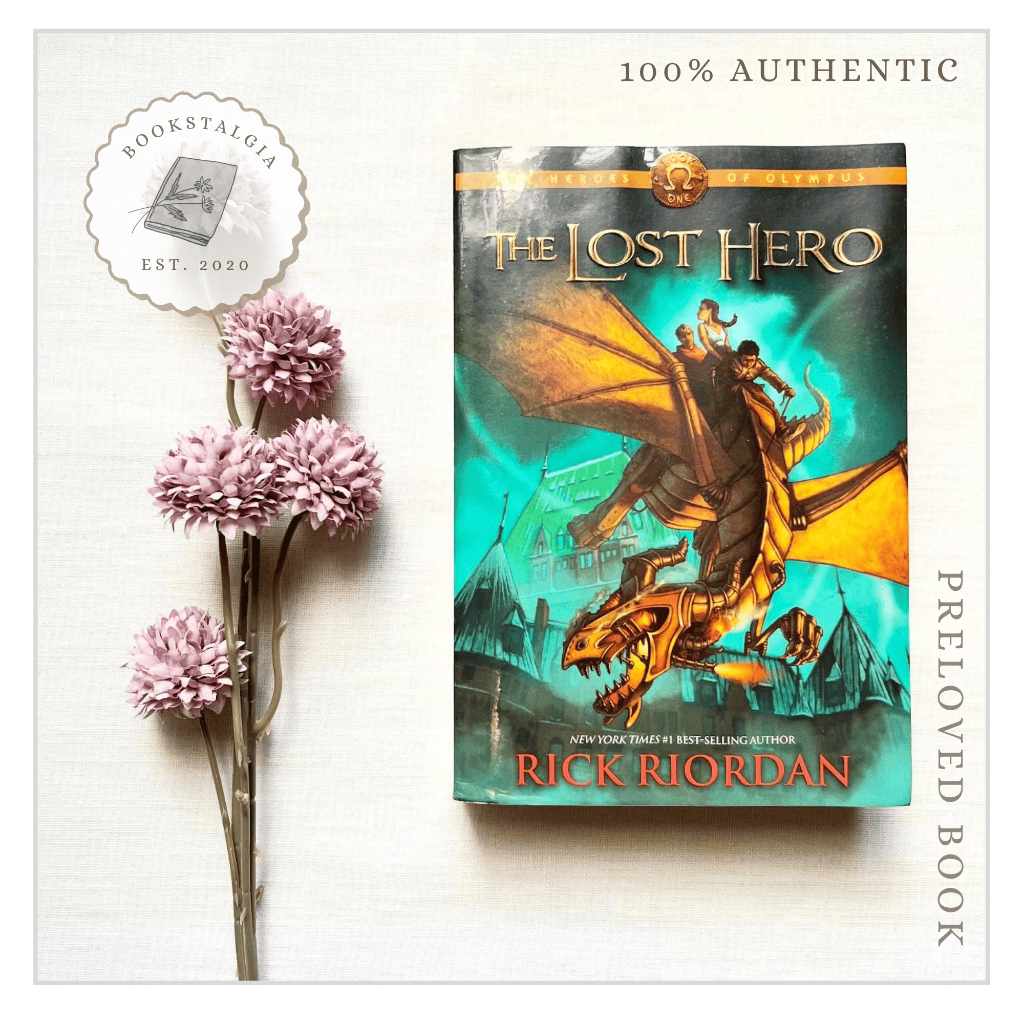 (TP) The Heroes of Olympus 1: The Lost Hero by Rick Riordan - PRELOVED ...