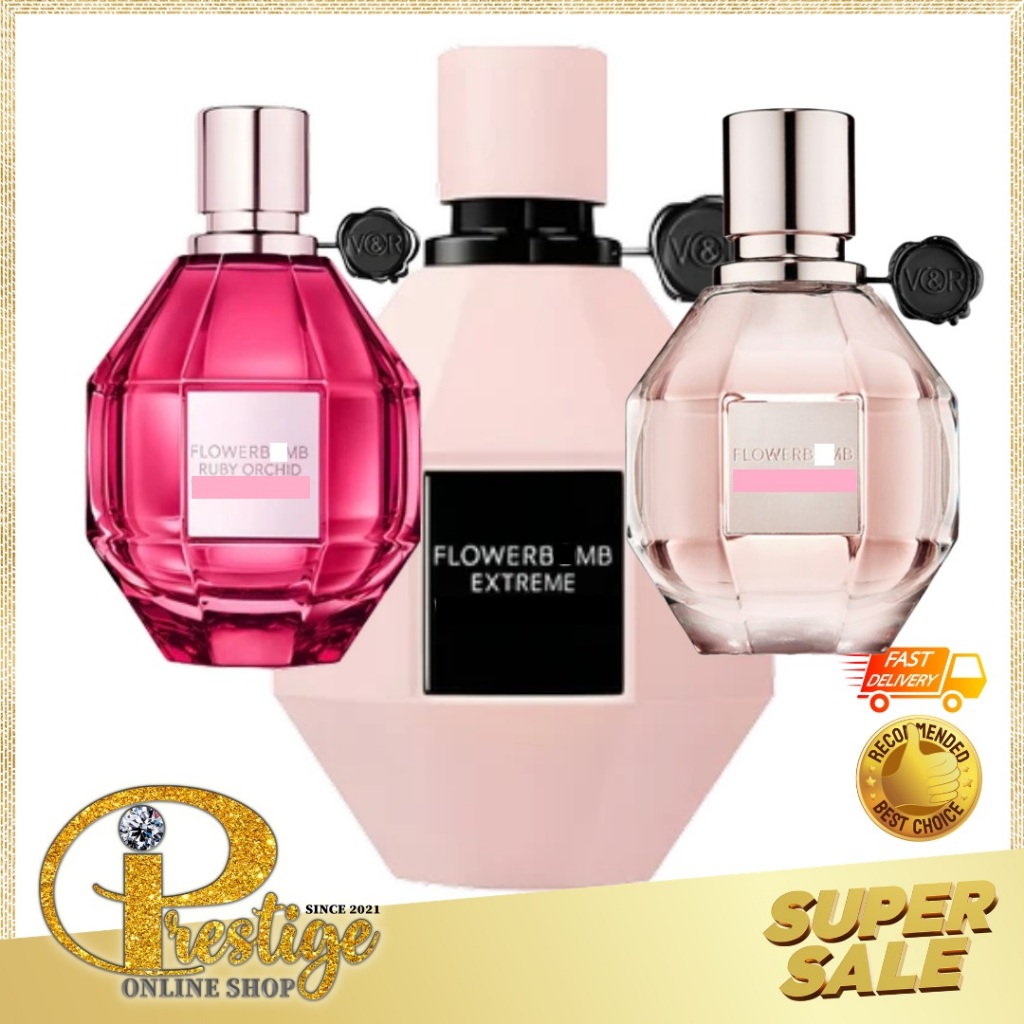VR Flower Bmb Perfume Collections 100ml EDP | Shopee Philippines