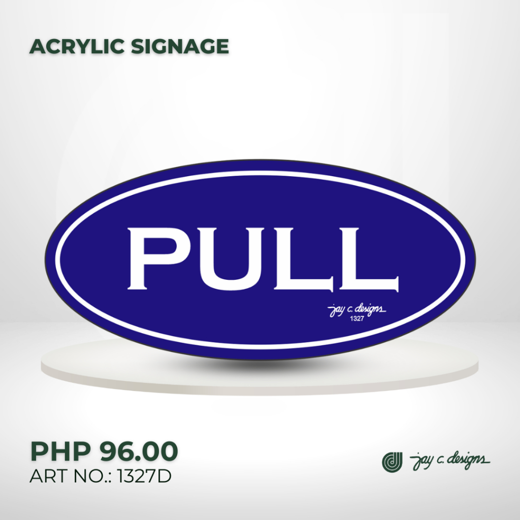 Shop pull sign for Sale on Shopee Philippines