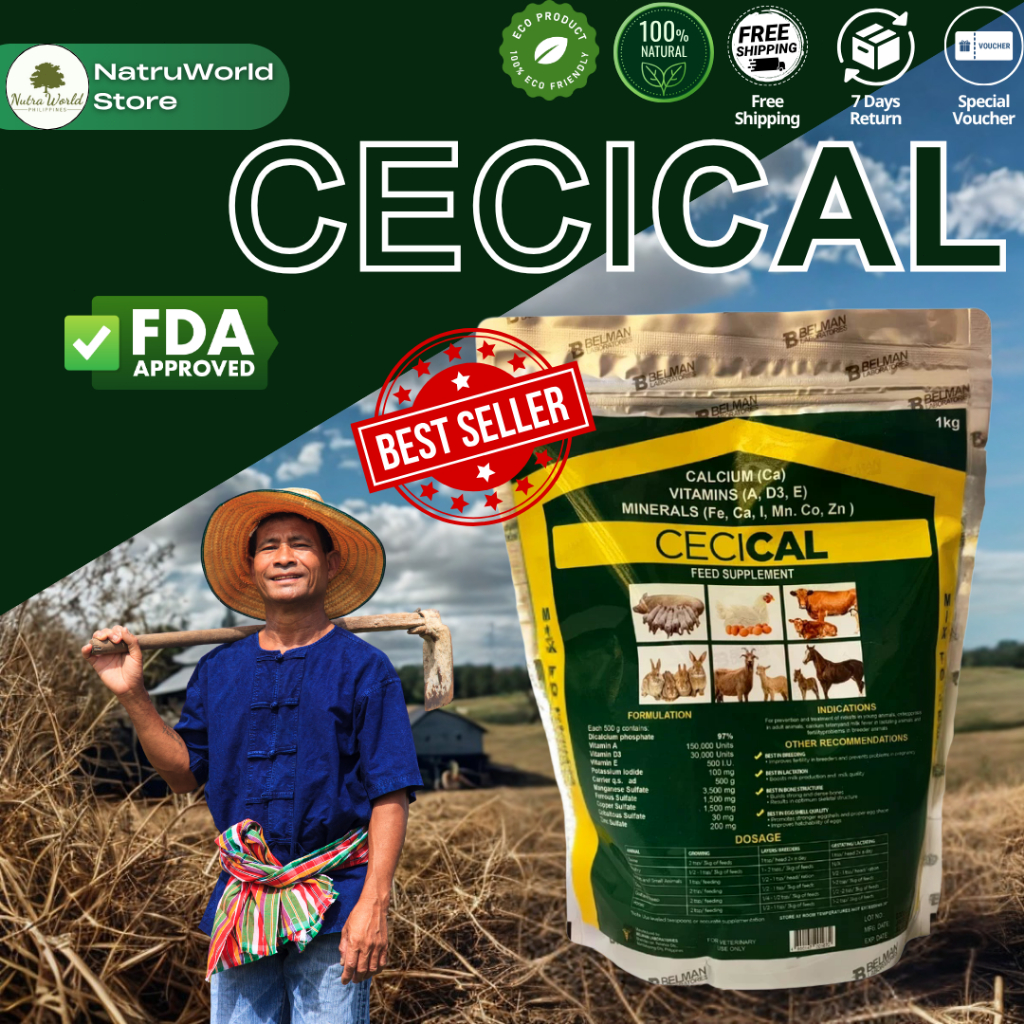 Cecical Powder 1kg – Boost Milk Yield & Reproductive Health in Animals ...