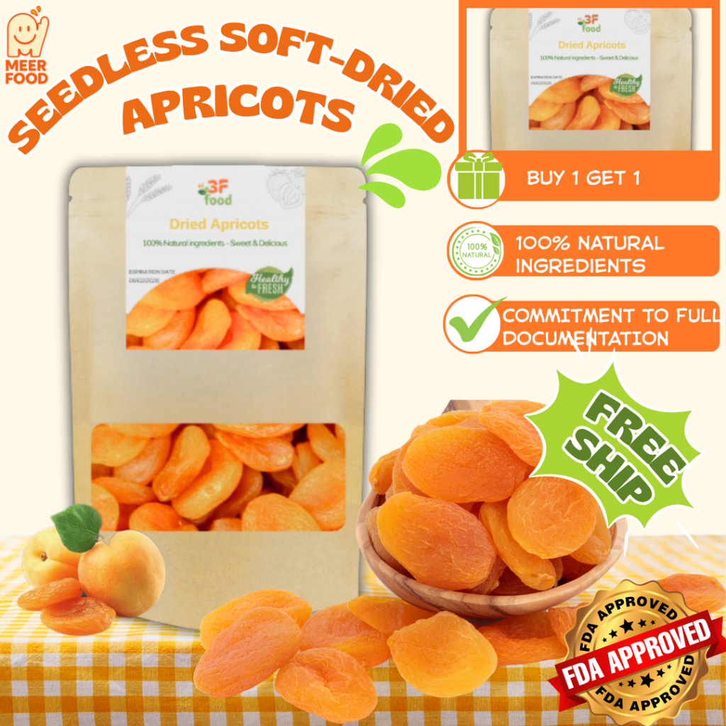 Seedless Soft-Dried Apricots – Naturally Sweet & Juicy | No Sugar, No ...