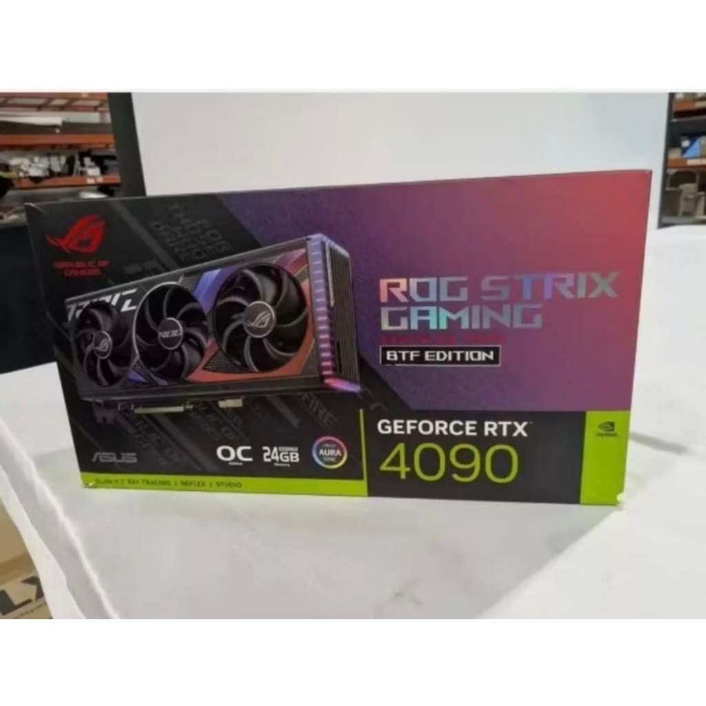 ASUS ROG Strix GeForce RTX 4090 24GB BTF OC Edition Gaming Graphics ...