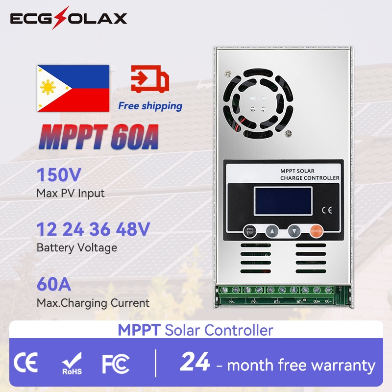Y&H MPPT Solar Charger 40A 12V 24V 36V 48V PV vermogensregelaar 150VDC