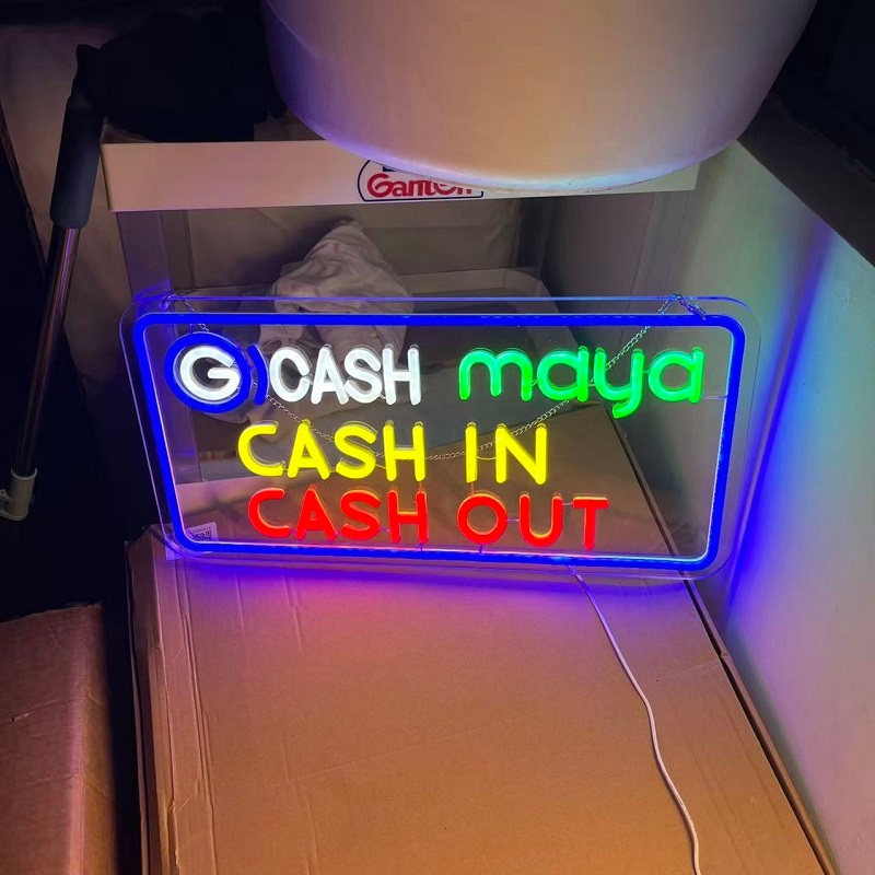 [gcash maya signage] gcash led light gcash maya cash in cash out ...