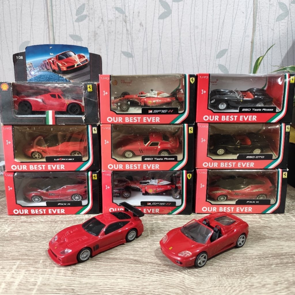 Shell x Ferrari Collaboration | Ferrari Collection | Sold Separately ...