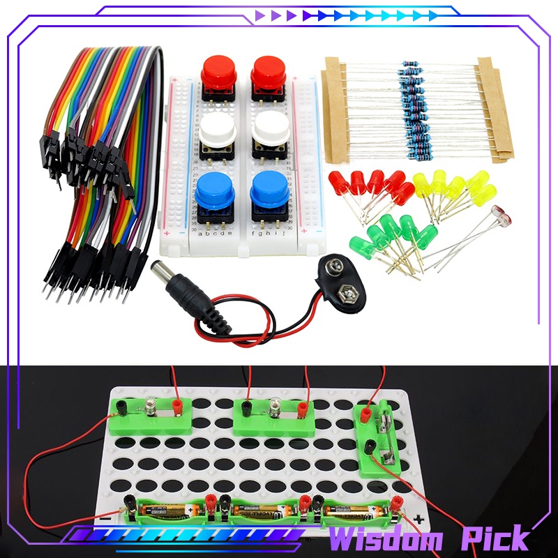 Starter Kit Include Uno R3 Breadboard Jumper Wires Button Resistors For ...