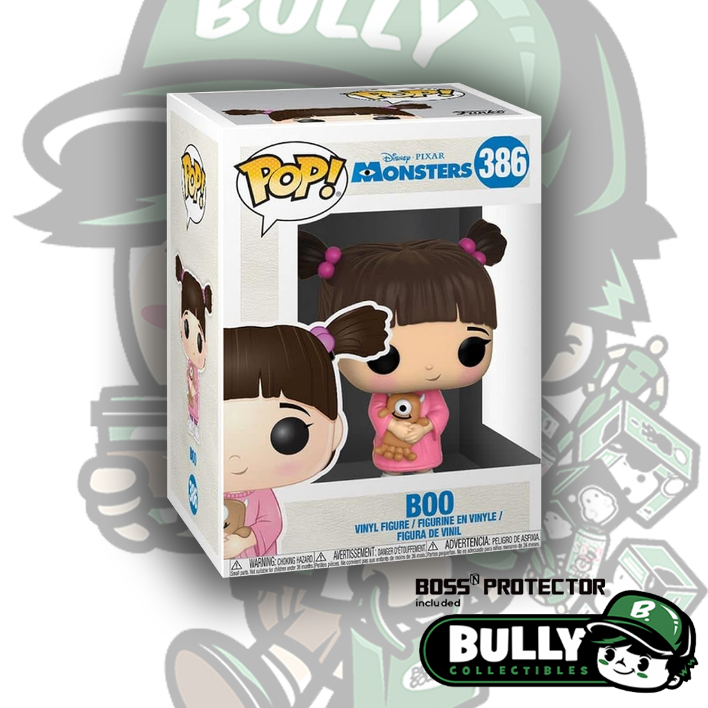 Funko POP! Disney: Monsters Inc. - Boo 386 With Boss Protector | Shopee ...