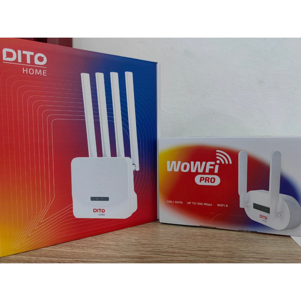 DITO PREPAID HOME WOWFi by ZUHAUSE (ZLT T10 PLUS and ZLT T6R-A ...
