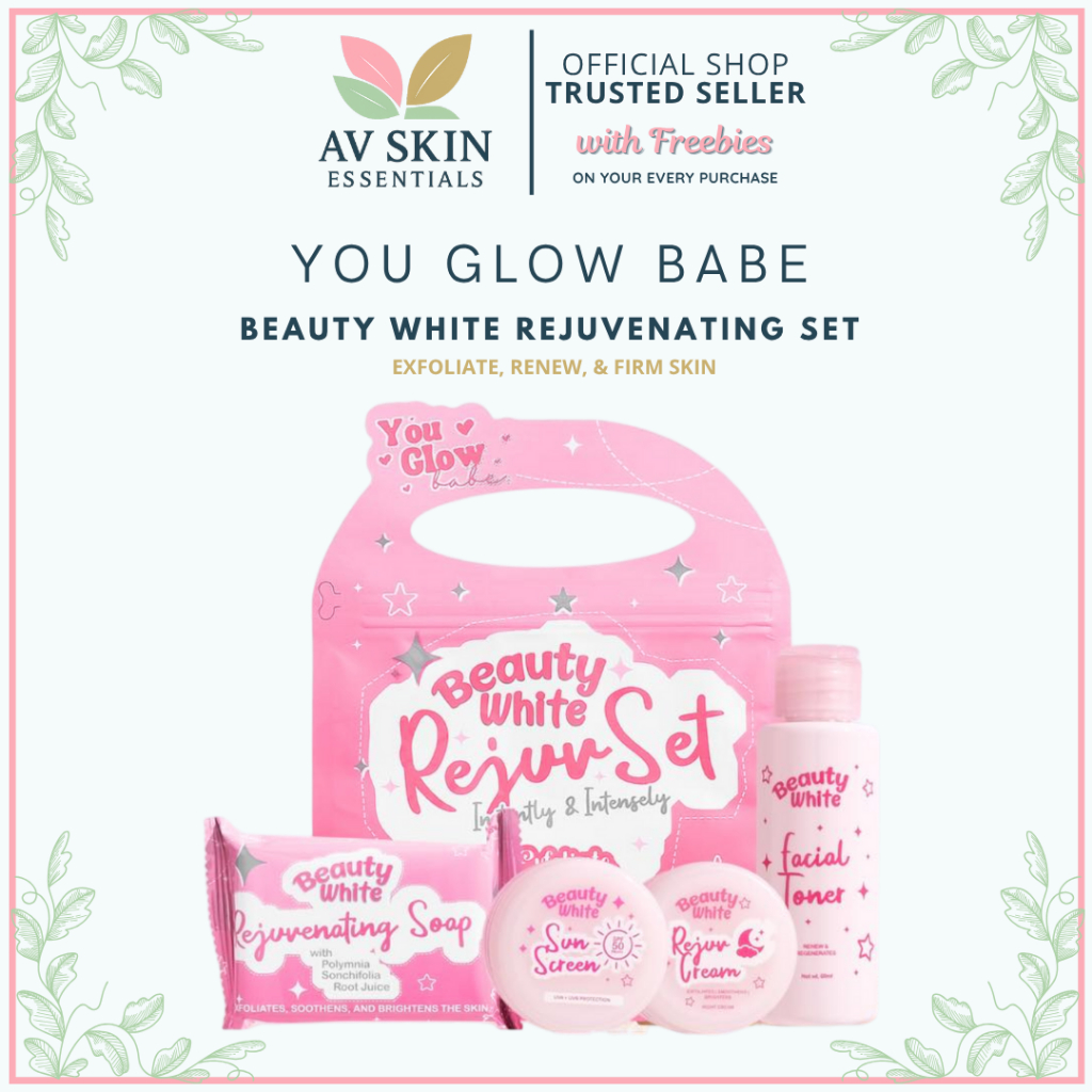 (COD) You Glow Babe Beauty White Rejuvenating Set | Shopee Philippines