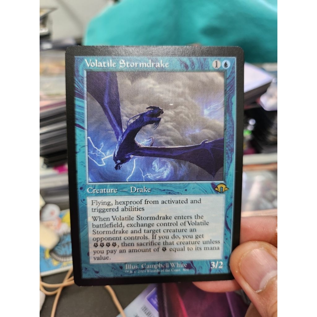 1 Volatile Strormdrake MH3 MTG card magic the gathering EDH commander ...
