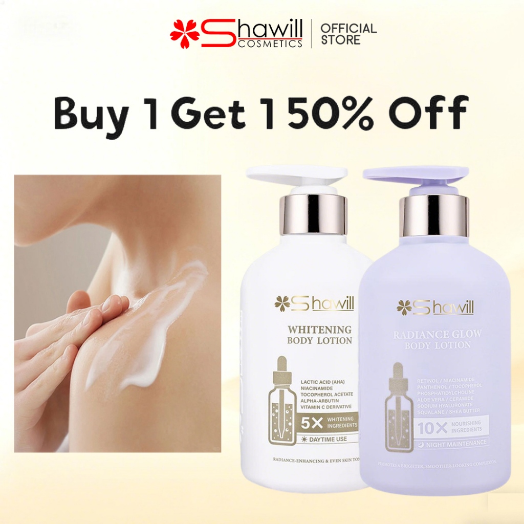 Shawill Body Lotion Niacinamide Whitening Moisturizing 5X Arbutin ...