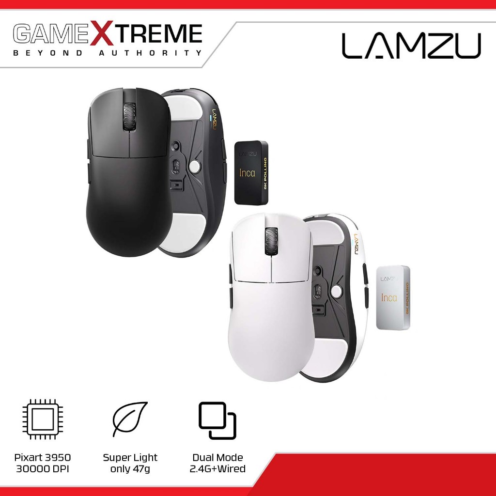 Lamzu INCA Superlight Dual Mode Wireless Gaming Mouse | Shopee Philippines