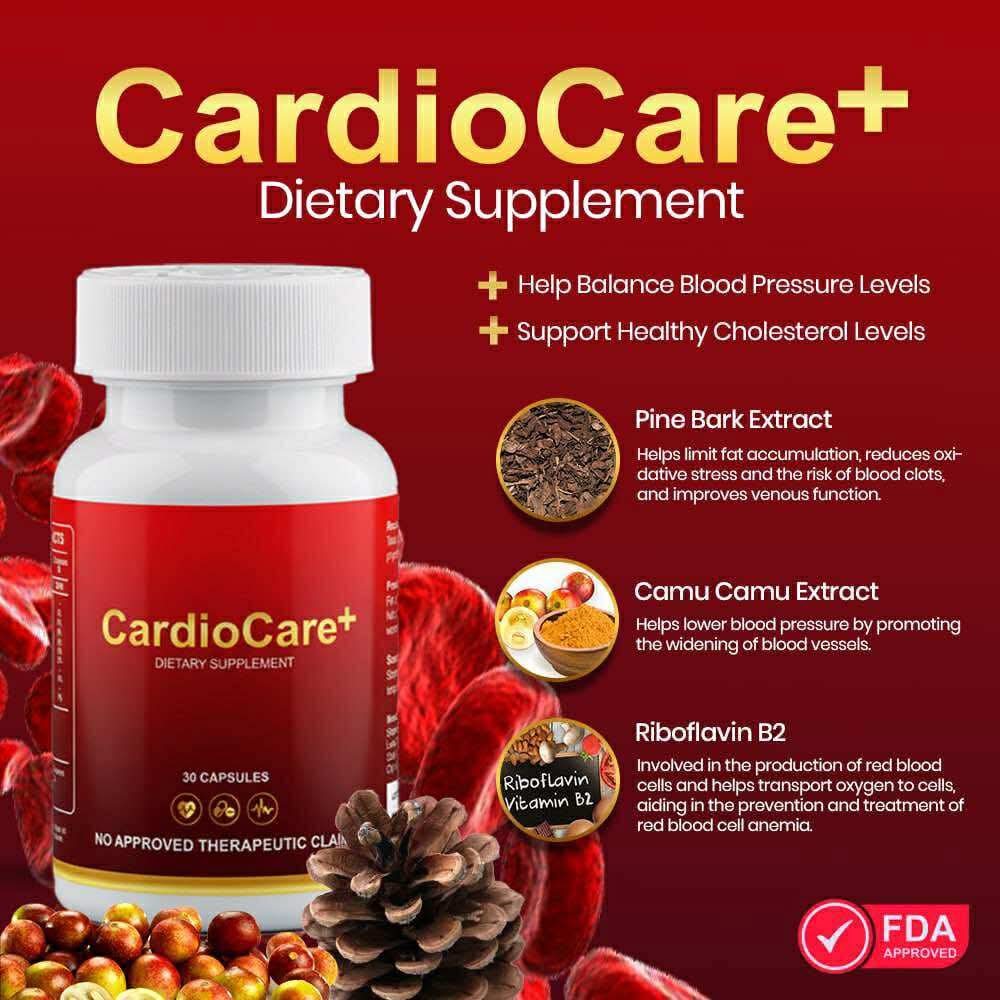 CardioCare+ 30Caps | Protect your Heart Reduce Bad Cholesterol Lower ...