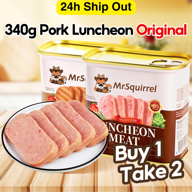 Mr.Squirrel 340g Wholesale Premium Luncheon Meat Philippines Style ...