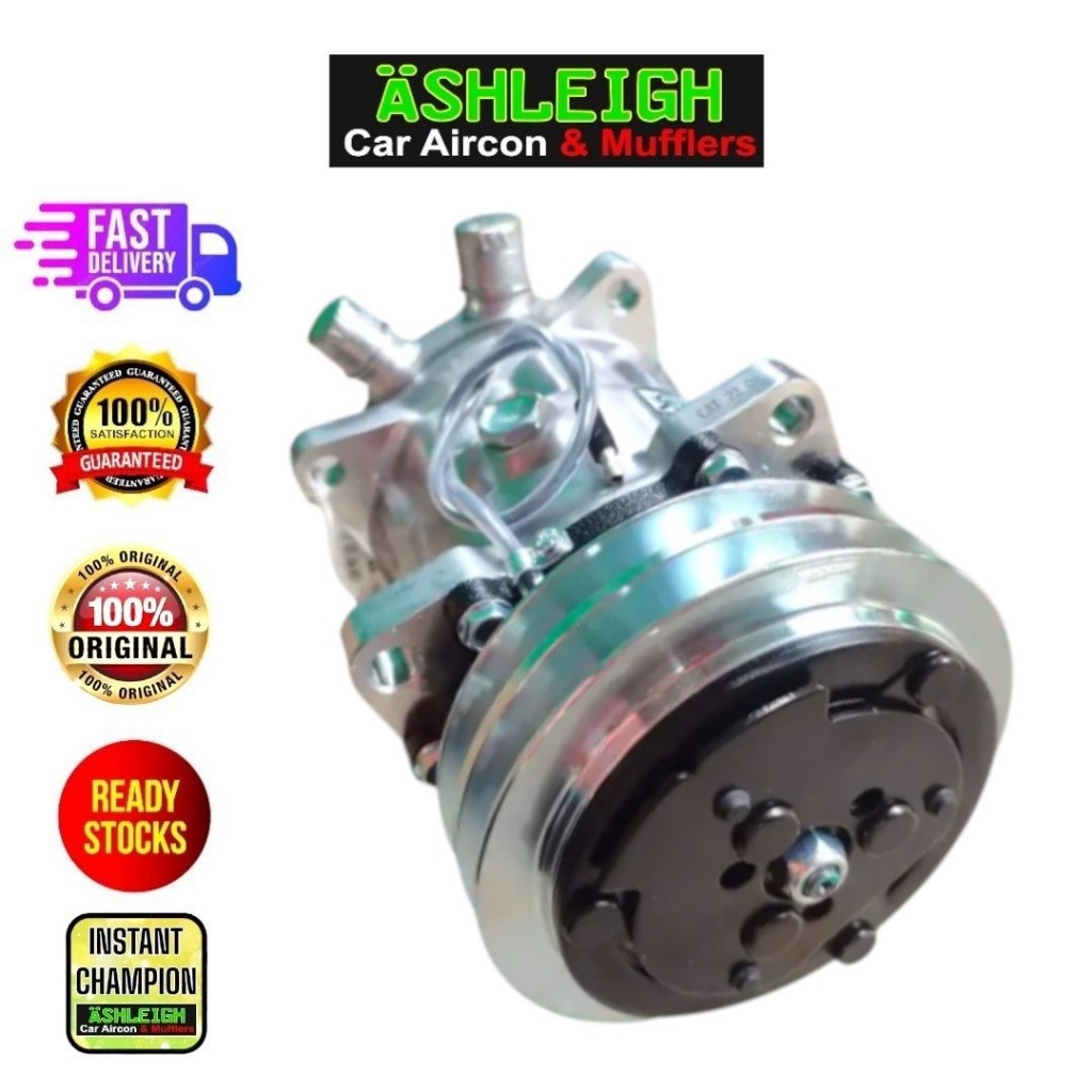 Sandn Sd7 V-type Compressor Car aircon parts universal | Shopee Philippines