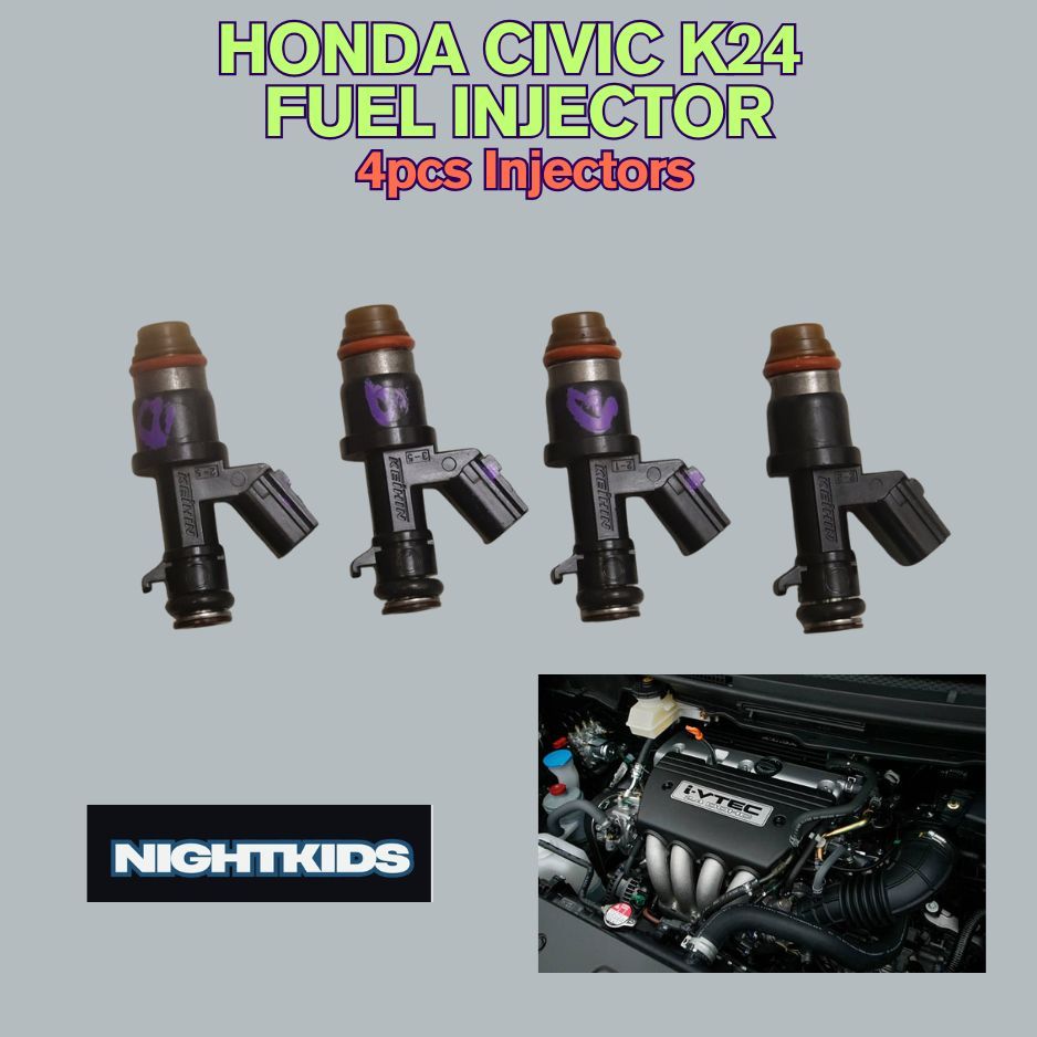 K24 Fuel Injectors for Turbocharger setup cars (4pcs injectors ...