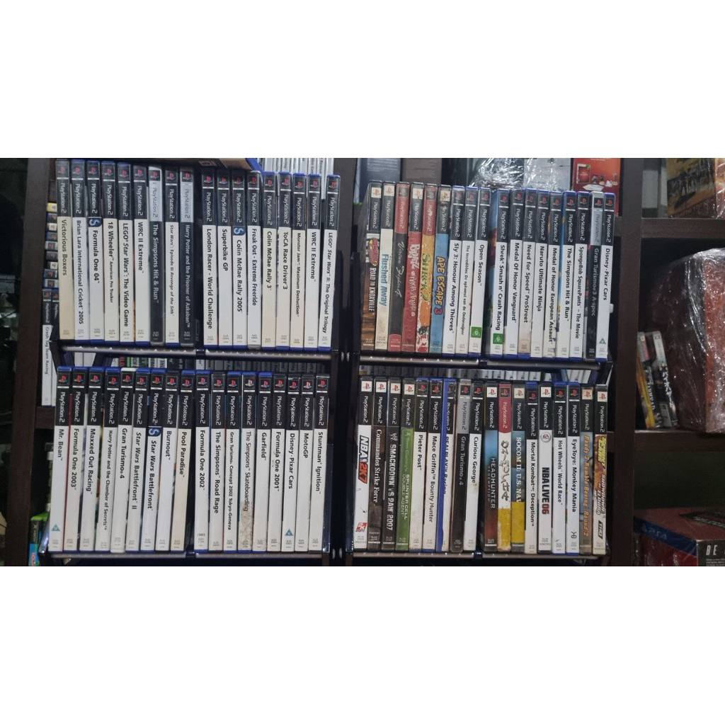 original PS2 Games NTSC BATCH 1 second hand | Shopee Philippines