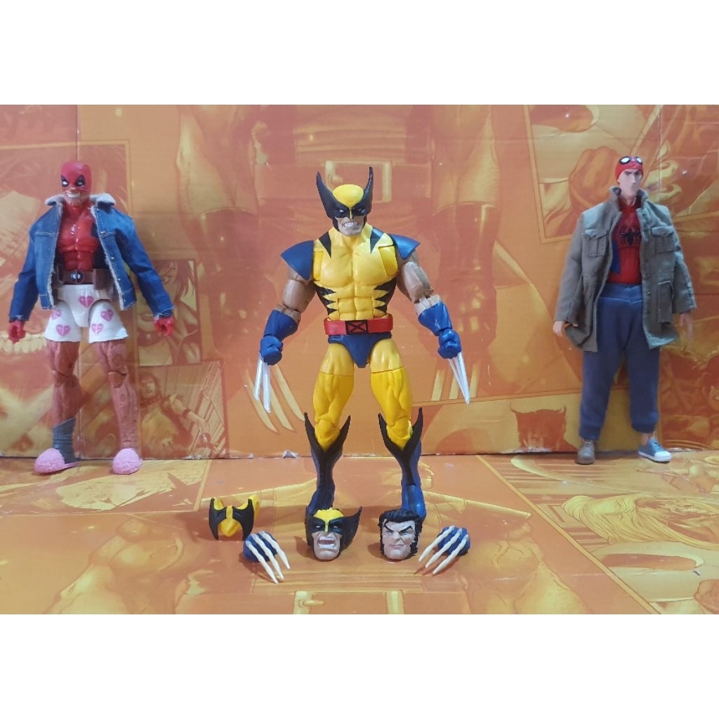MARVEL LEGENDS WOLVERINE FROM 3 PACK LOVE TRIANGLE | Shopee Philippines