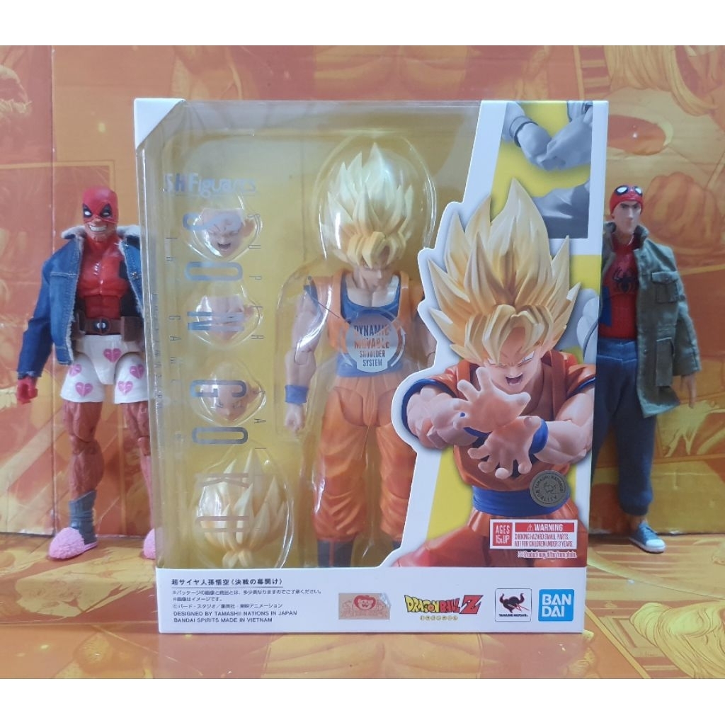 SHF SUPER SAIYAN GOKU (THE GAMES BEGIN) (LATEST GOKU UPDATED BODY ...