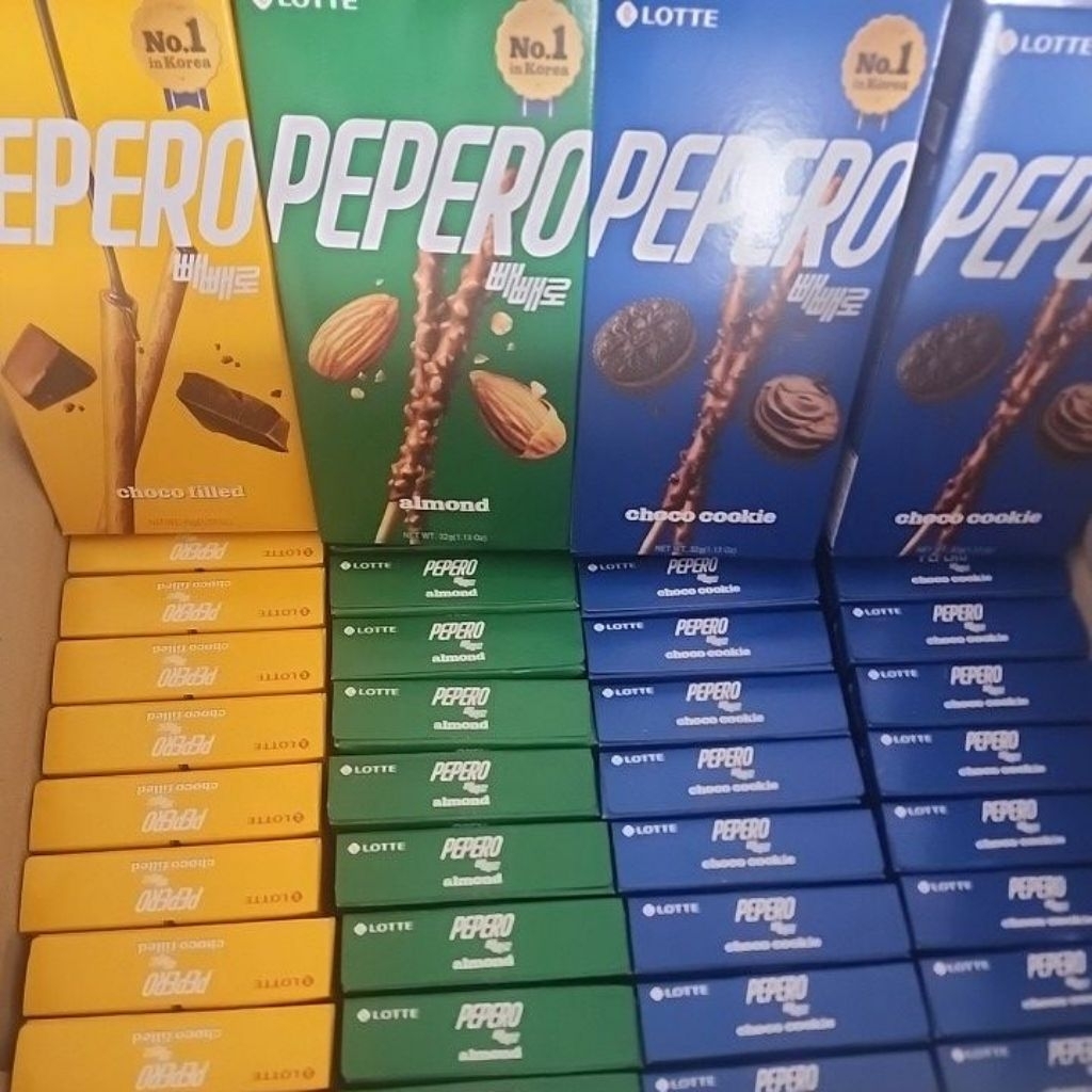 Lotte Pepero mix / Almond10 ,Choco cookis 20,Choco fild10(1box=40cases ...