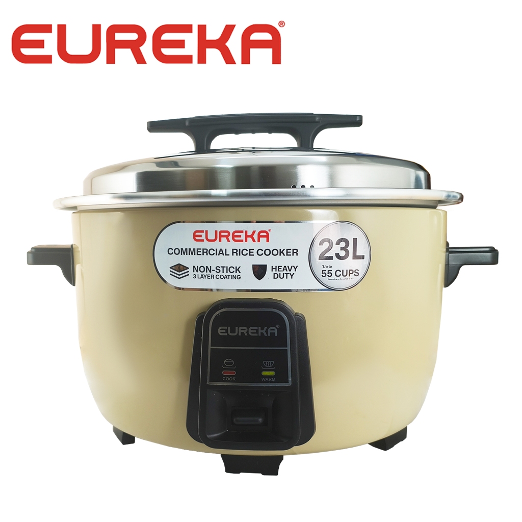 Eureka by Winland 23L Drum Type Rice Cooker Heavy Duty Non-stick Pot w ...