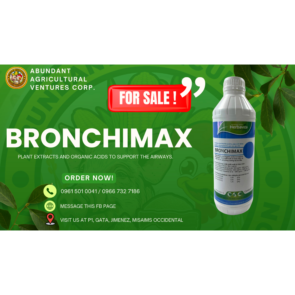 BRONCHIMAX by HERBAVITA ( Plant extracts and organic acids to support ...
