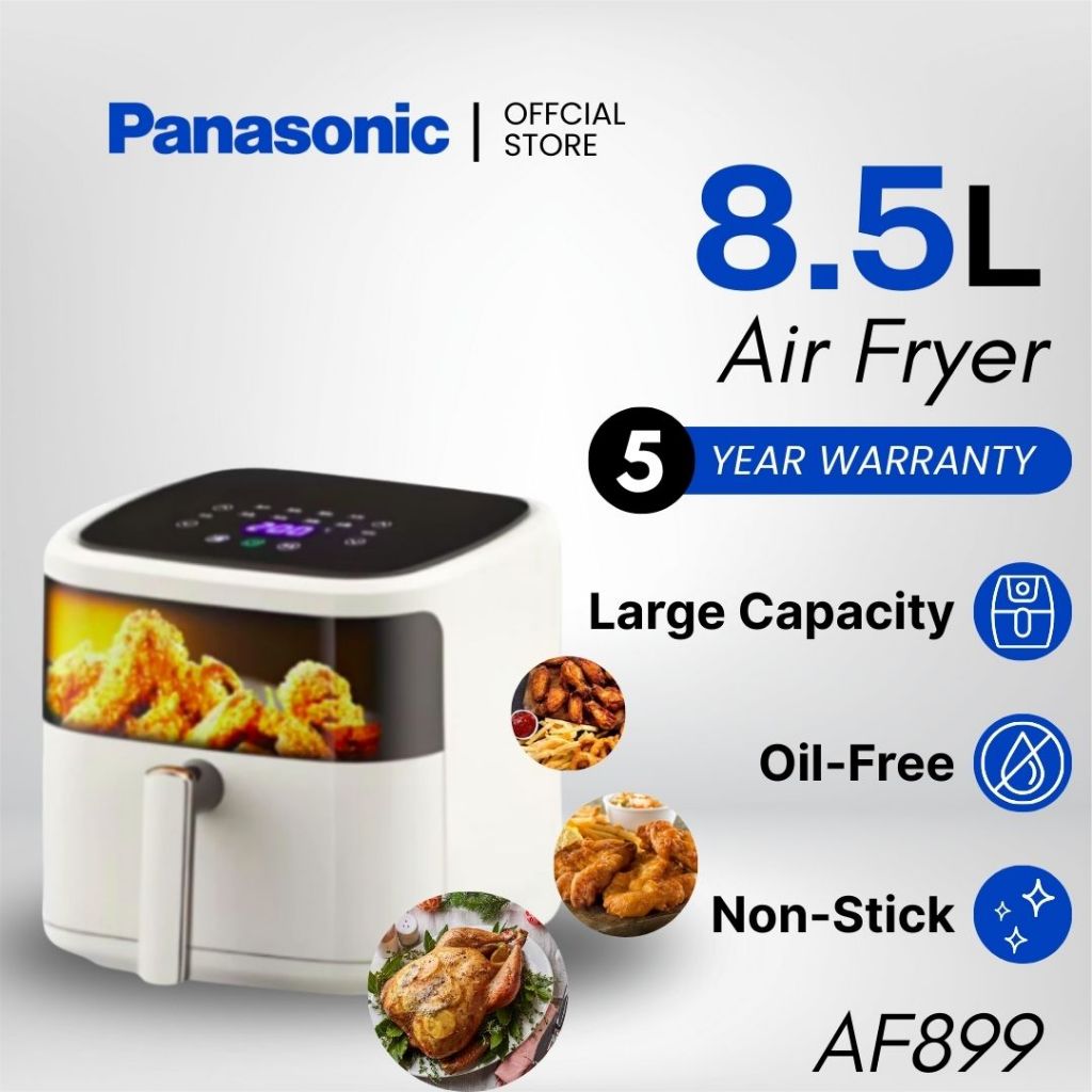 Air Fryer AF899 8.5 Litre Large High-Capacity Oil-Free & Less Oil ...