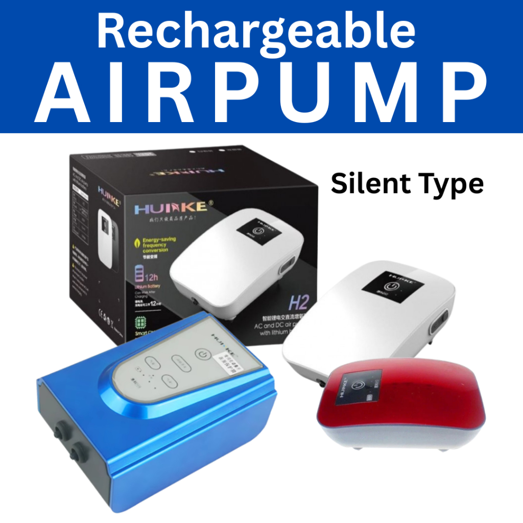 Huike Portable ACDC Rechargeable Airpump | Dual-Mode Oxygen Pump for ...