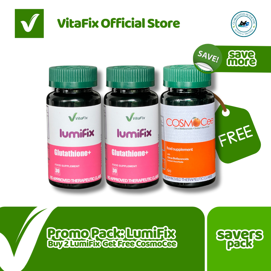 lumifix glutathione Rated Korina Glow + Protect from Within