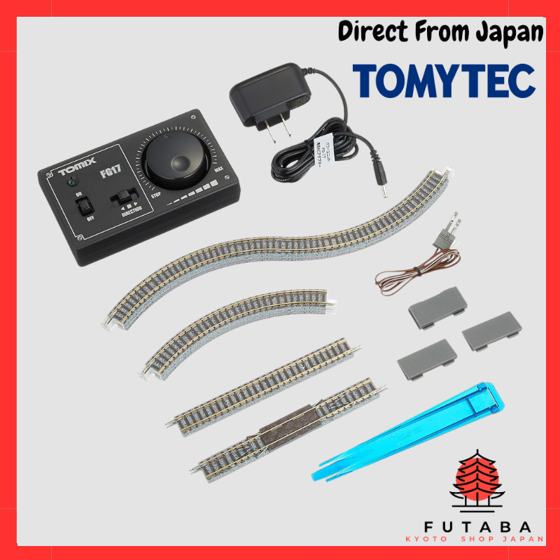 TOMYTEC TOMIX N Scale Mini Train Model Operation Set 90098 Rail Set ...