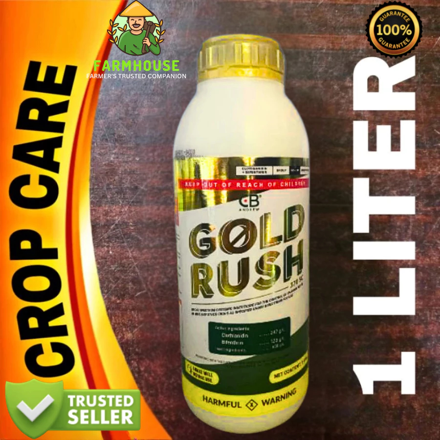 Gold Rush 370 SC Insecticide for Rice 1 Liter | Pest Control for ...