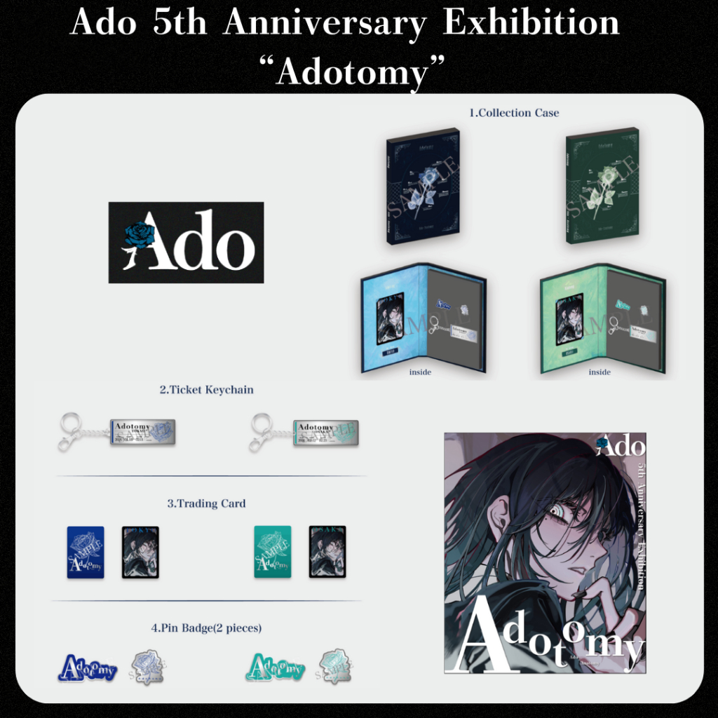 Brand-New Ado 5th Anniversary Exhibition “Adotomy” Official Goods ...