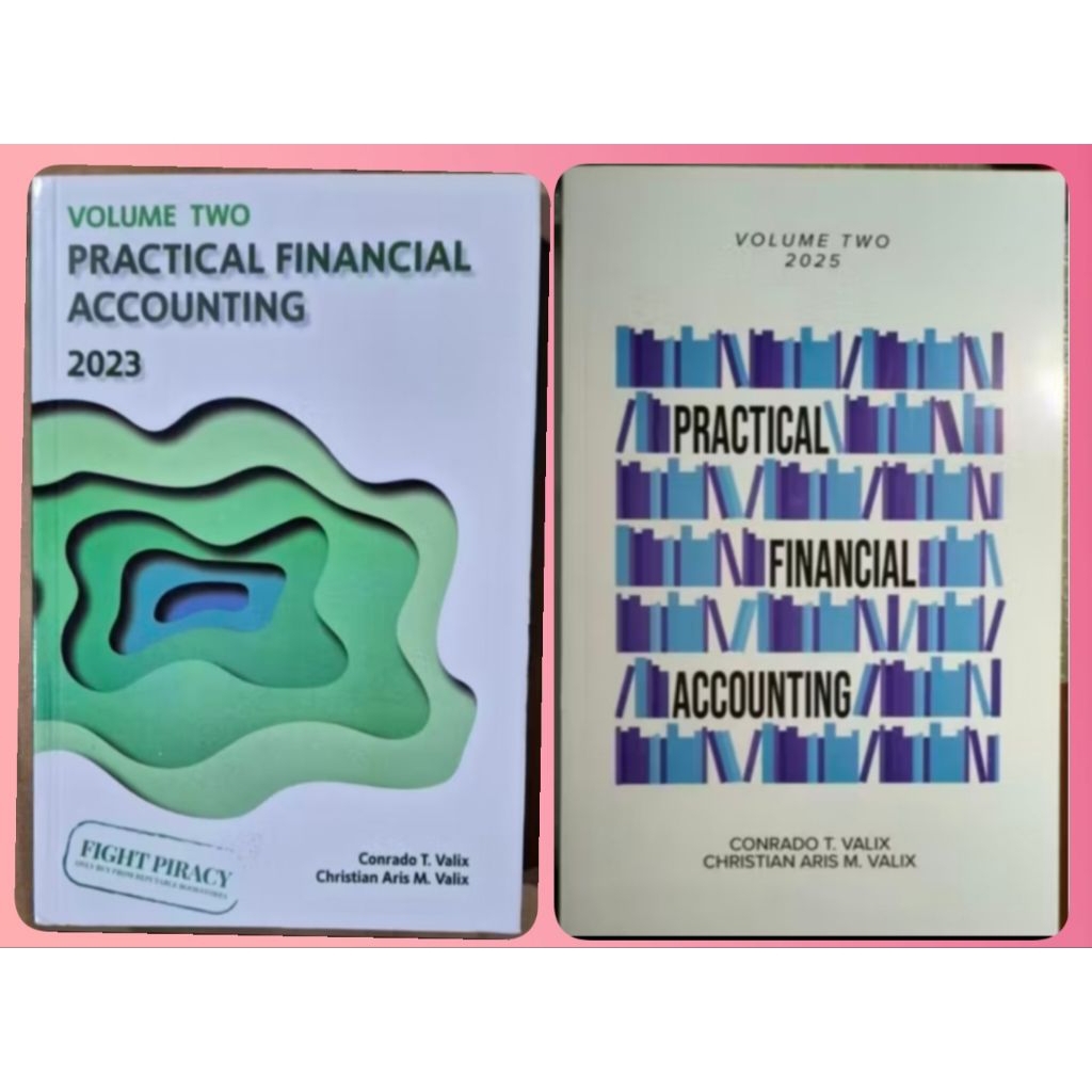 PRACTICAL FINANCIAL ACCOUNTING Vol.2 2023-2025 ed.by valix | Shopee ...