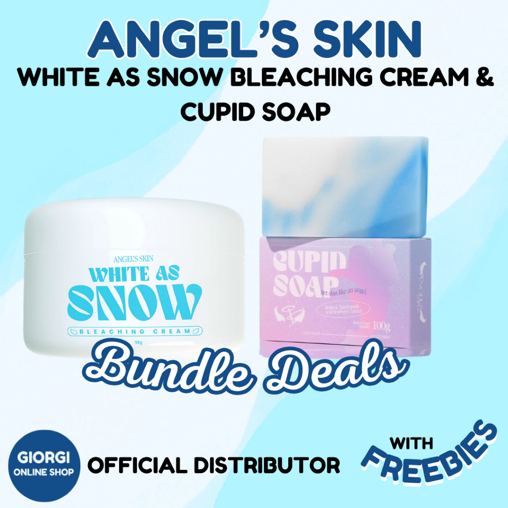 Angel's Skin White as Snow Bleaching Cream | Cupid Soap | BUNDLE DEALS ...