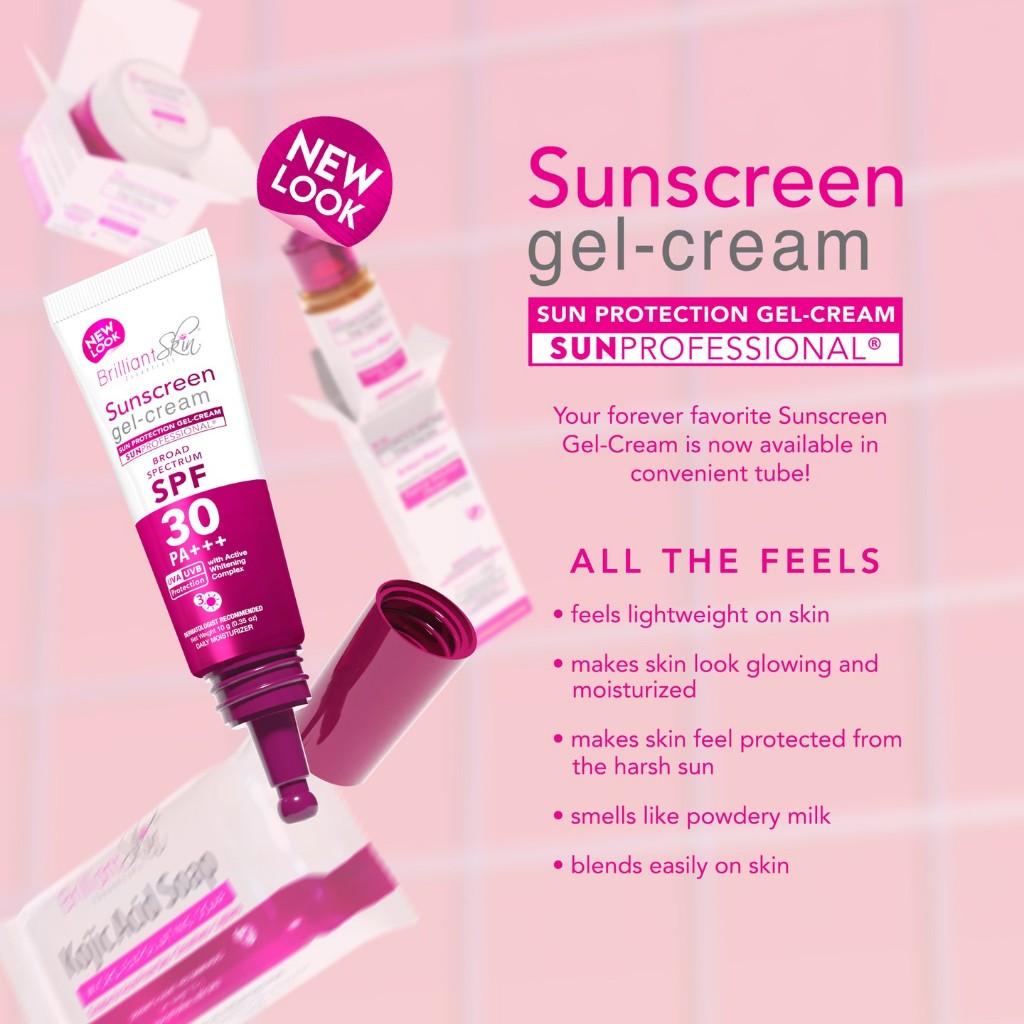 BRILLIANT SUNCREEN SPF 30 10G (NEW LOOK) | Shopee Philippines