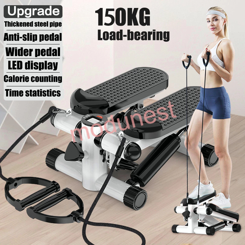Home Indoor Small Silent Stepper Mini Hydraulic Rope Pull Indoor ...