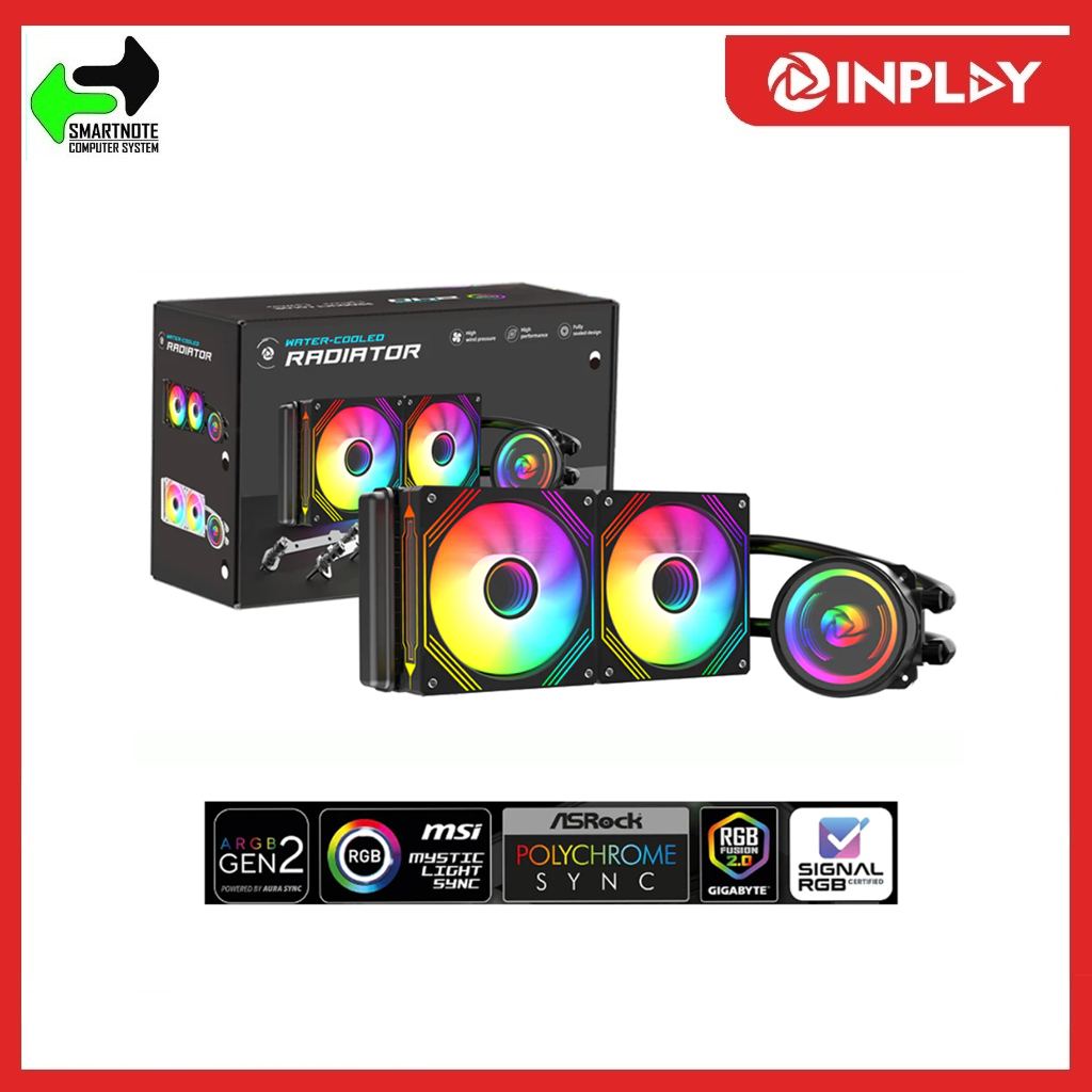 Inplay Seaview 240PRO / 360PRO AIO Liquid Cooler ARGB 4Pin Heatsink AIO ...