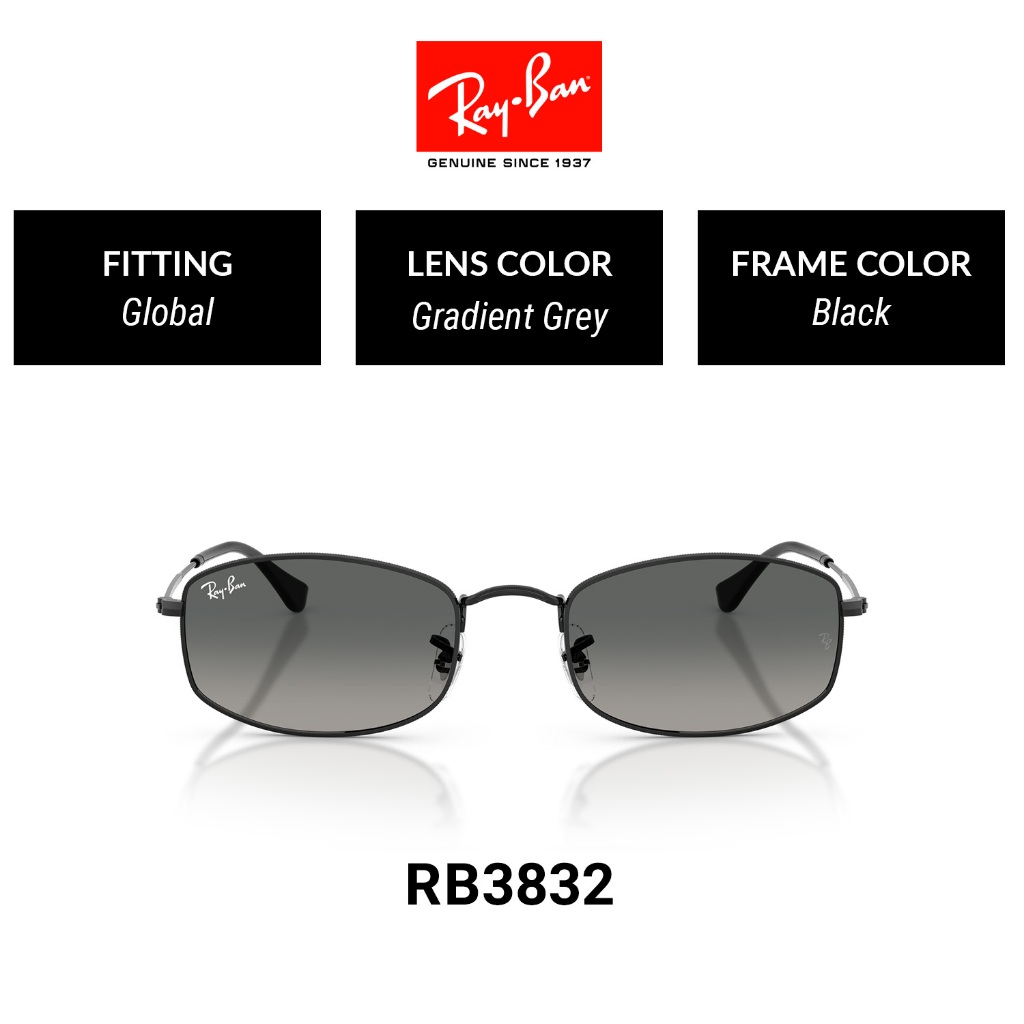 Ray-Ban - RB3832 002/71 - Sunglasses | Shopee Philippines