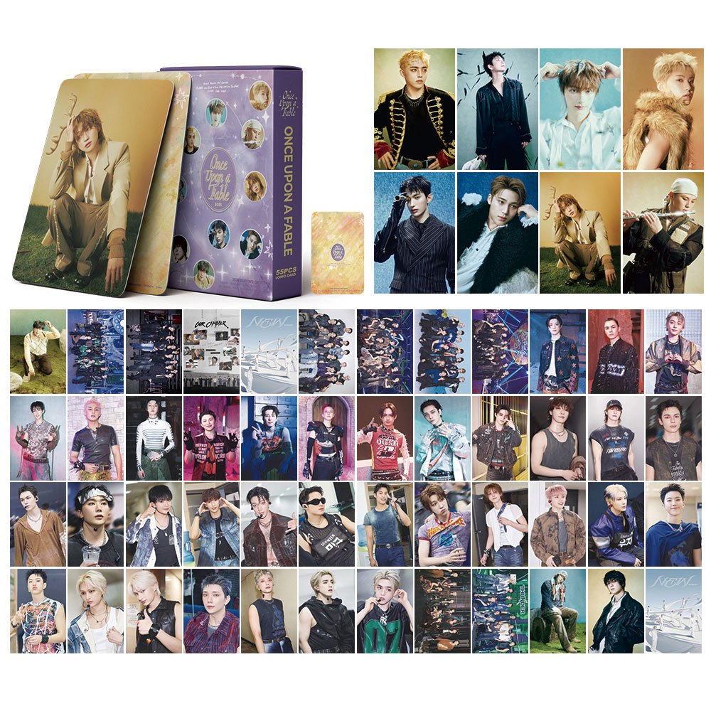 55/92/124Pcs/Box SEVENTEEN Photocard SPILL THE FEELS Lomo Cards