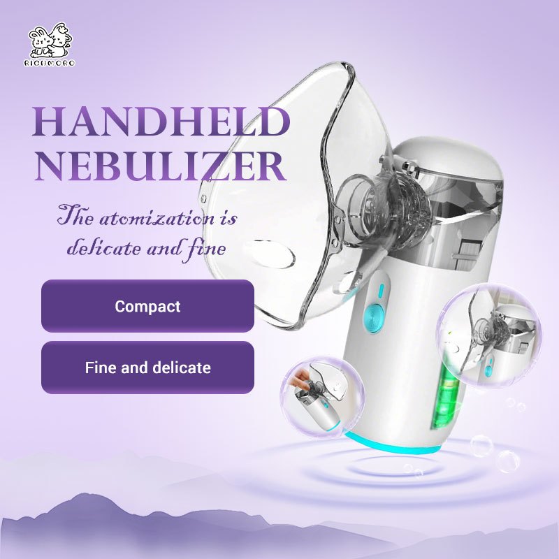 Portable Ultrasonic Inhaler Silent Nebulizer Handheld N3 Inhaler Para ...