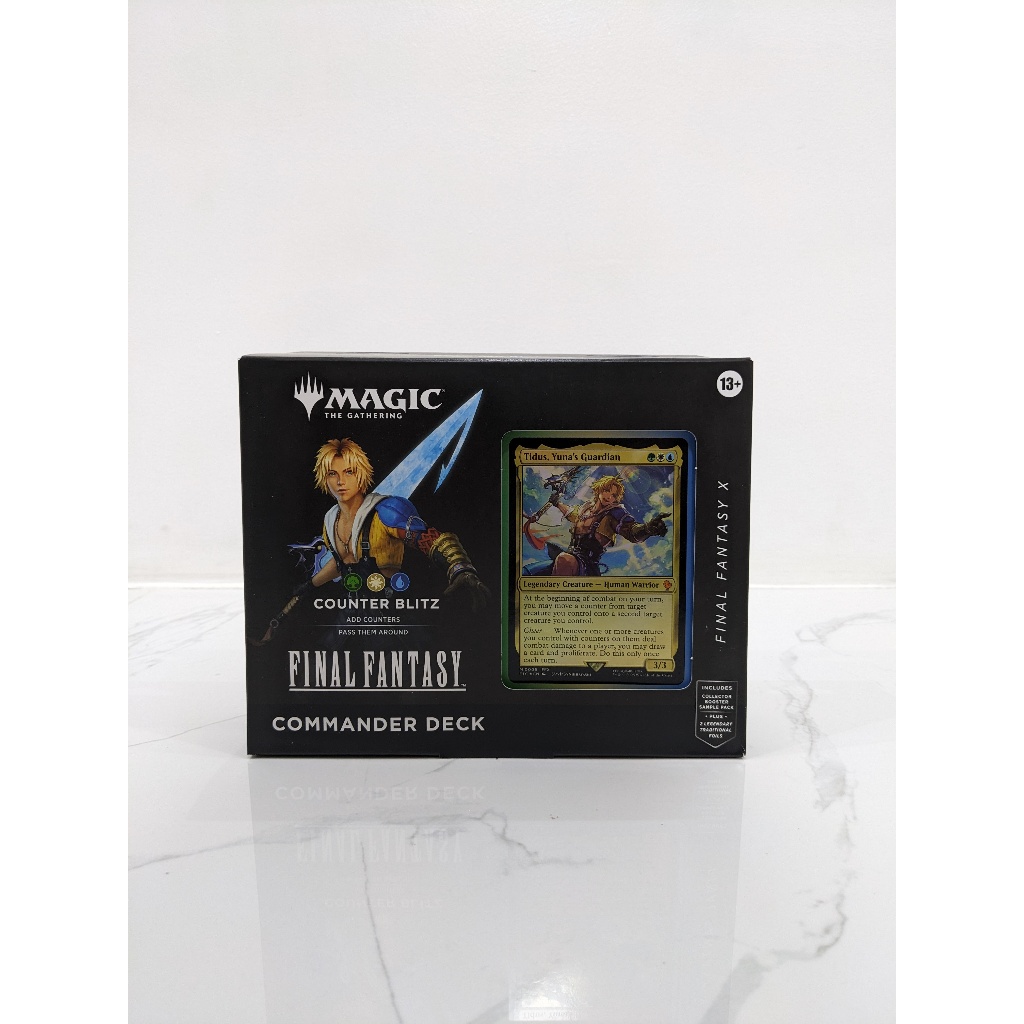 Final Fantasy Commander Deck Counter Blitz Limit Break Revival Trance  Scions Spellcraft MTG Magic | Shopee Philippines