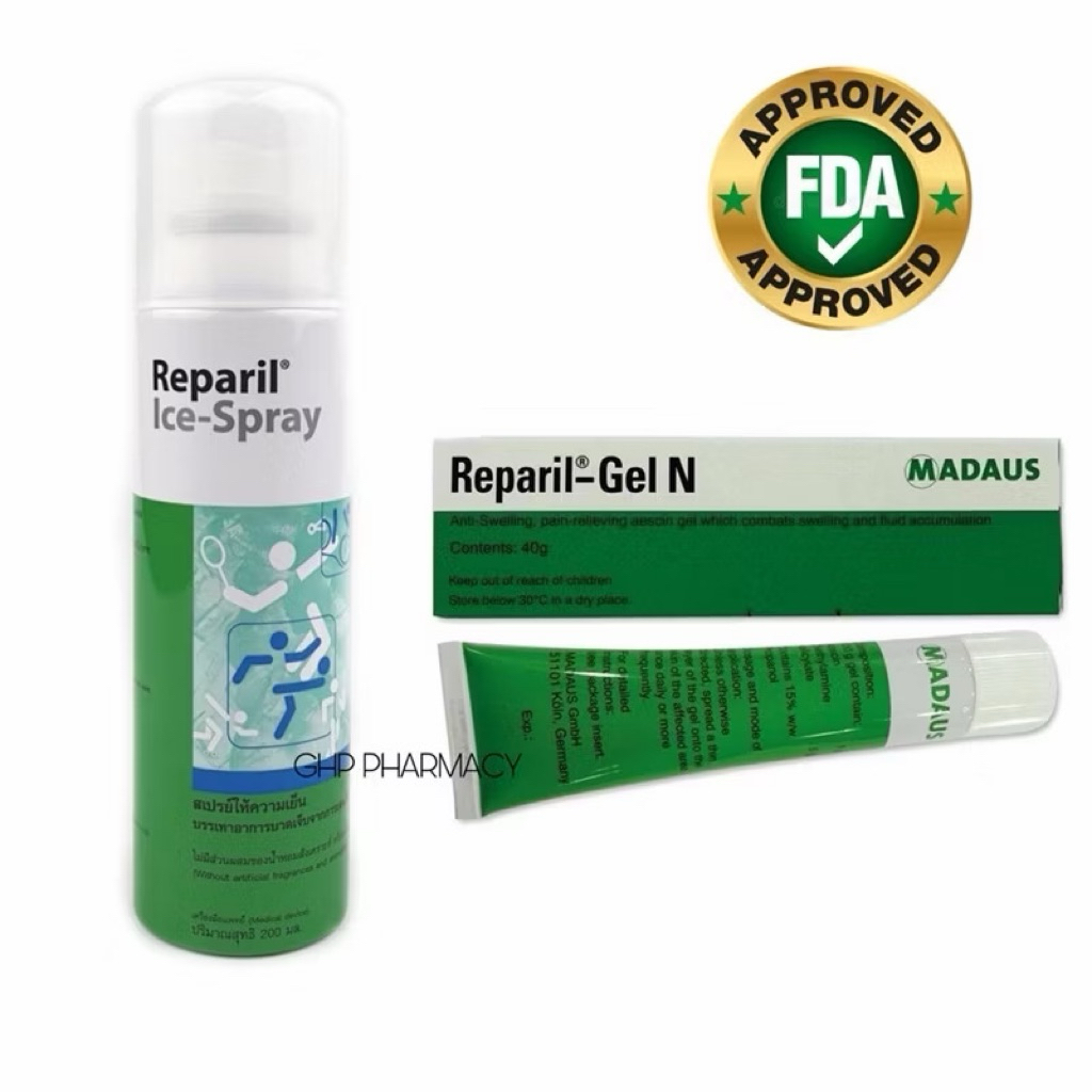 REPARIL N GEL and REPARIL ICE SPRAY 200ML | Shopee Philippines