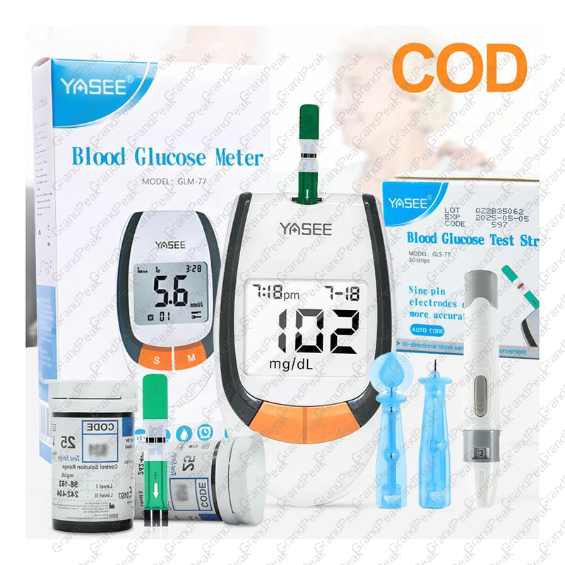 Shop glucometer test kit with strip for Sale on Shopee Philippines
