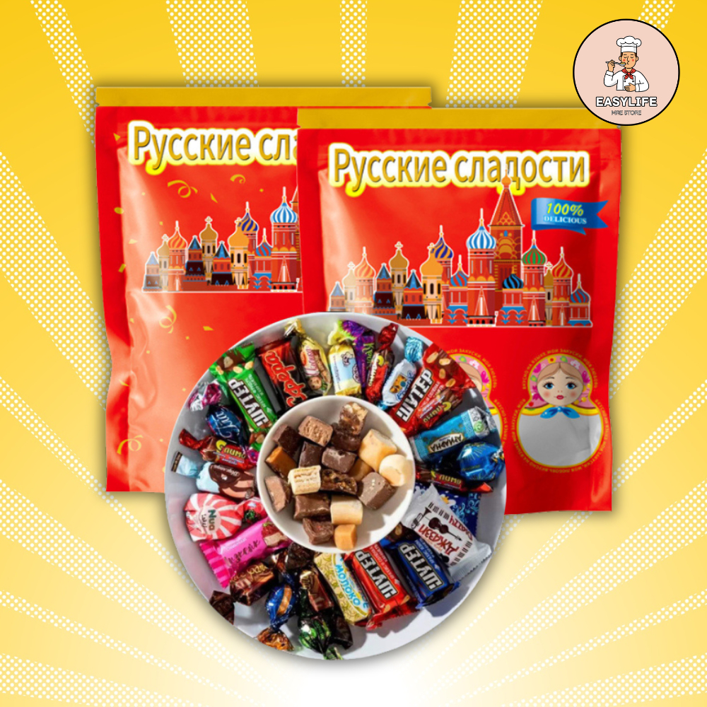 Russian Sweets Assorted – Imported Chocolate Candy Gift Pack | Shopee ...