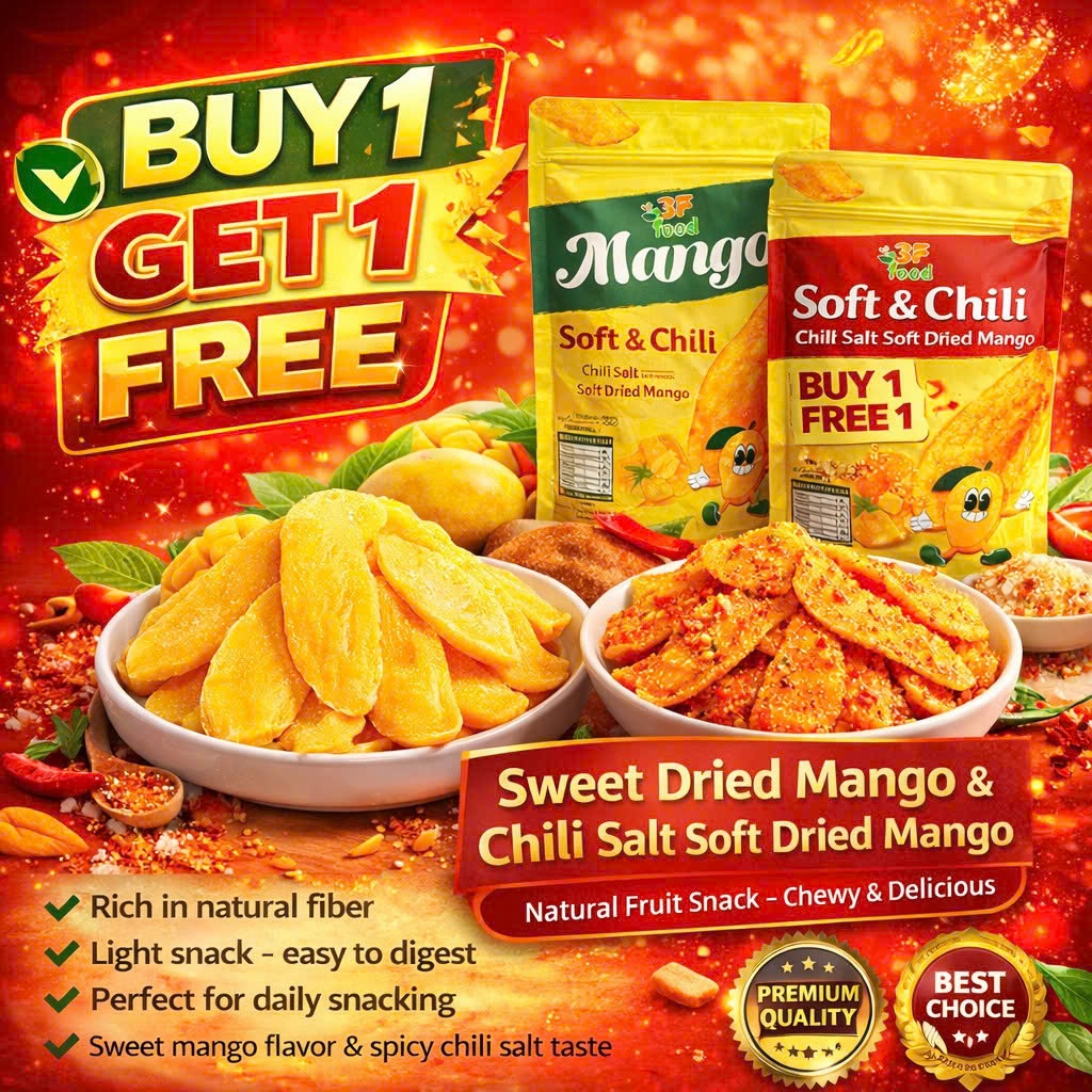 DRIED MANGO WITH SALT AND CHILI of 3F Dried Mango Salt Chili Spicy ...