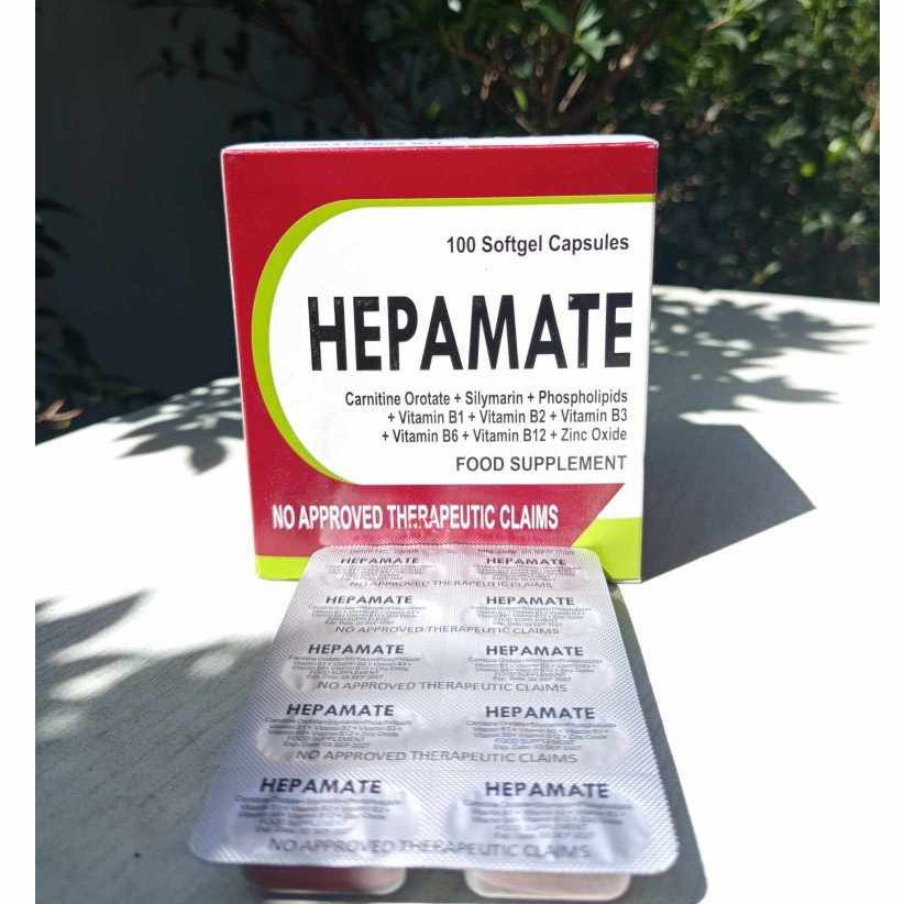 Hepamate Food Supplement Softgel Capsules | Shopee Philippines