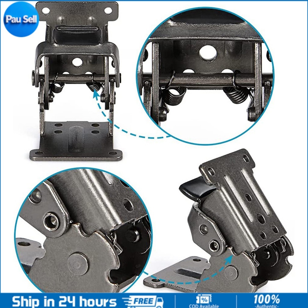 Foldable Bracket Self-Lock Hinge 90 Degree Folding Table Legs Hinge for ...