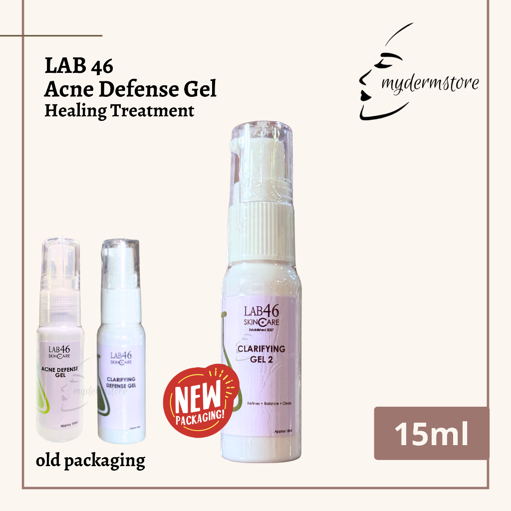 LAB46 LAB 46 Acne Defense Gel Healing Treatment 15ml | new Clarifying ...