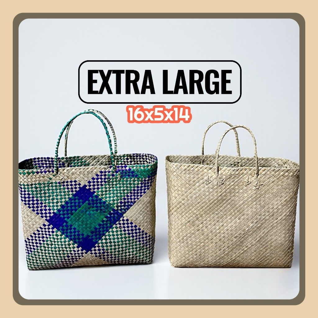 Native Handwoven Bag, For all Occasions, Made of Pandan Leaves